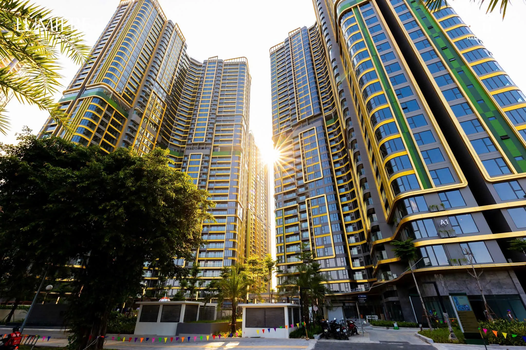 Không gian cảnh quan tại LUMIÈRE Evergreen Vinhomes Smart City