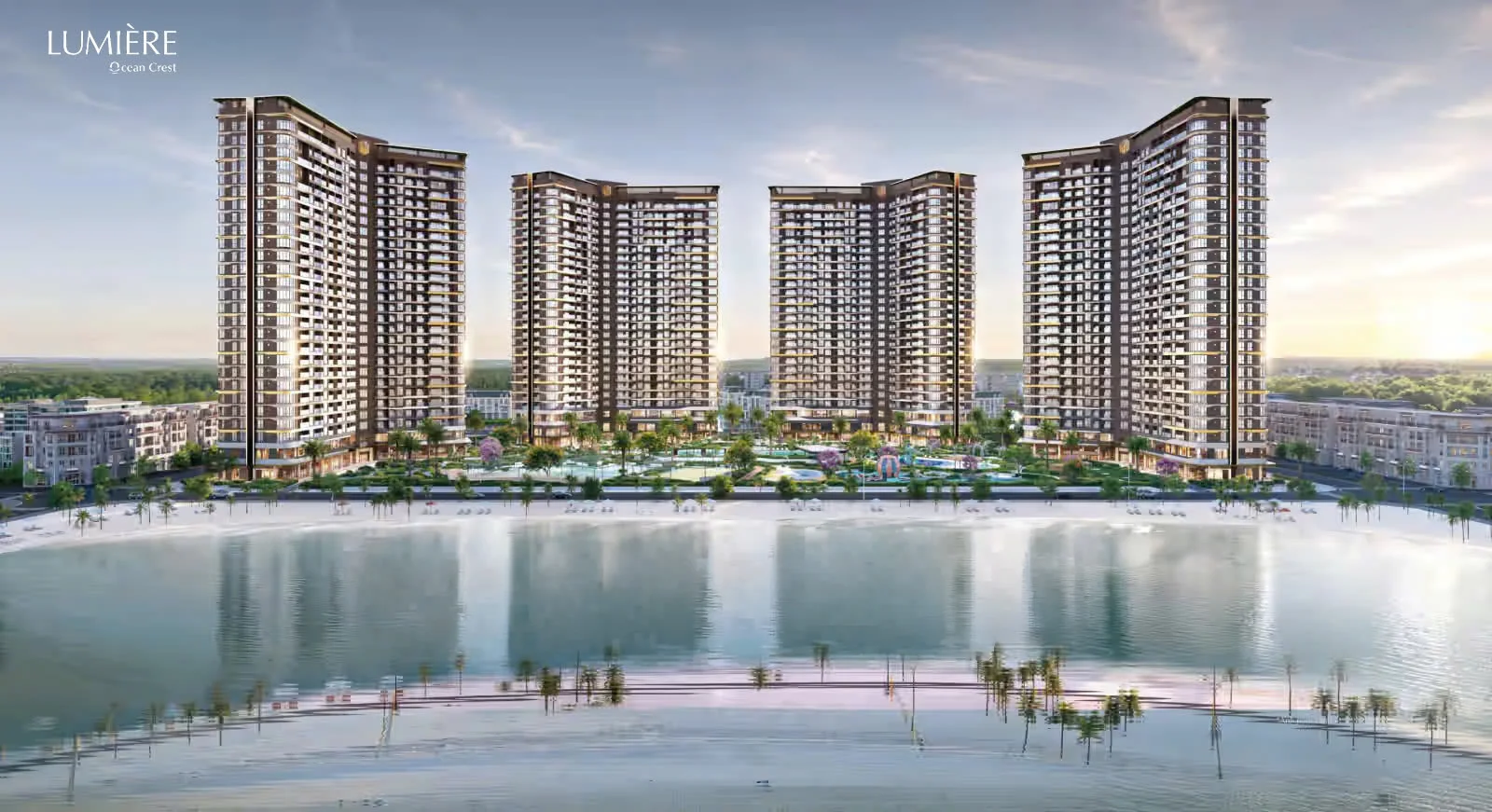 Cảnh quan dự án LUMIÈRE Ocean Crest