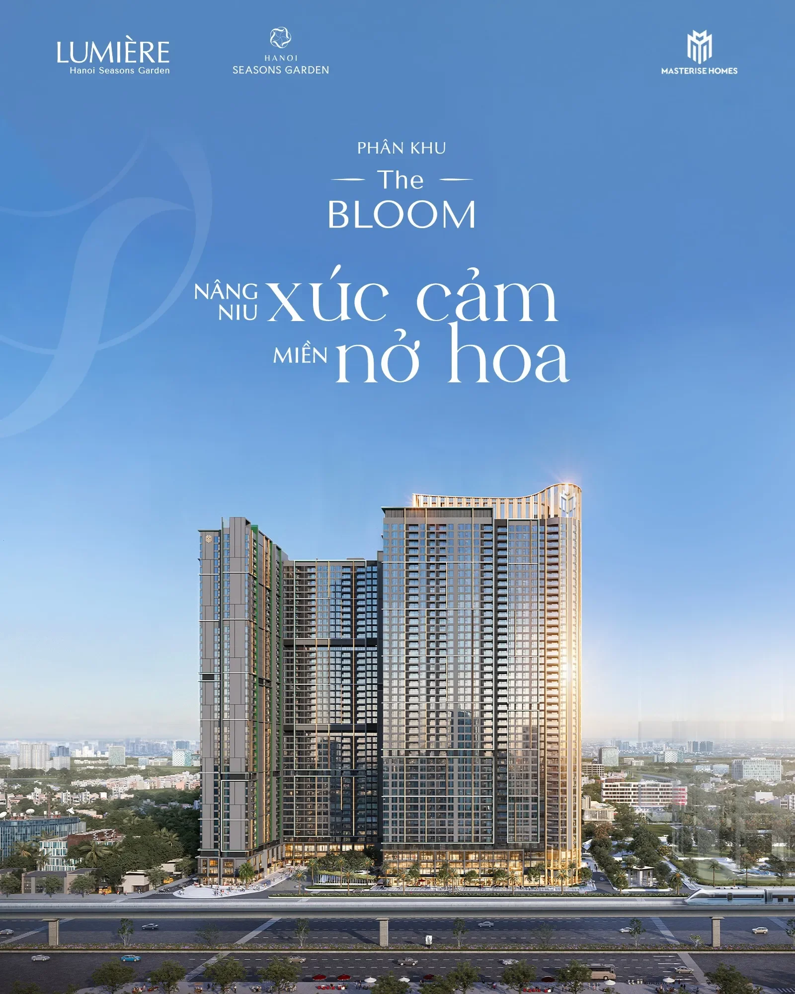 RA MẮT PH&Acirc;N KHU THE BLOOM &ndash; LUMI&Egrave;RE Hanoi Seasons Garden