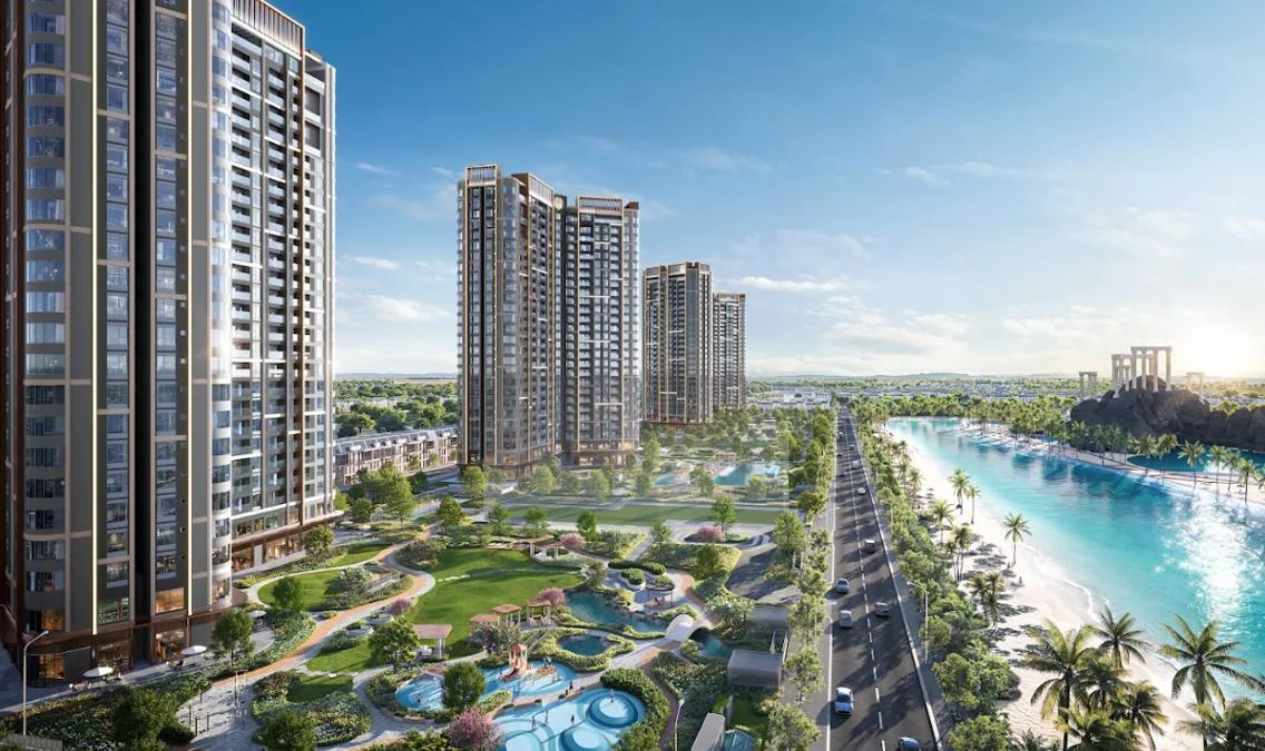 Hình ảnh phối cảnh của Masteri Grand Coast tại Ocean Park 2 (Ocean City, Hưng Yên)
