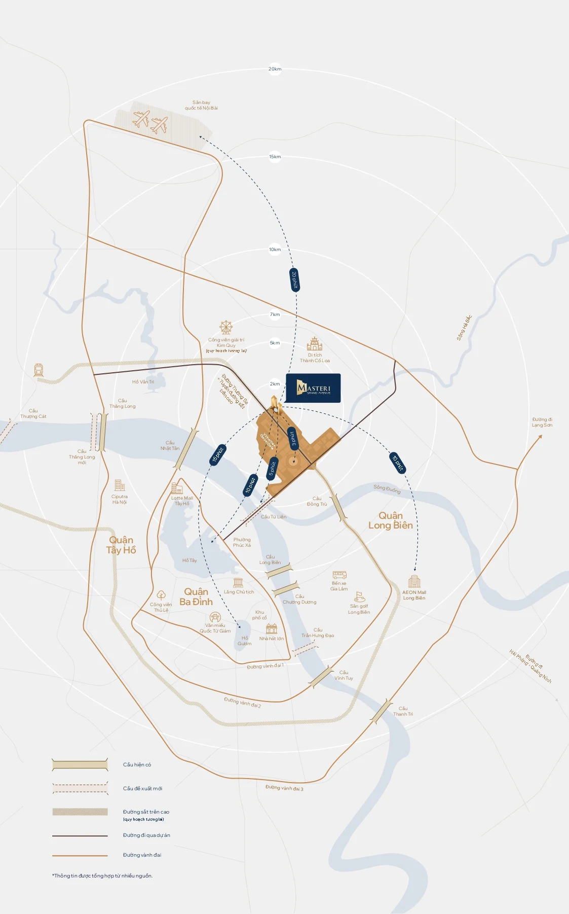 Bản đồ dự án Masteri Grand Avenue