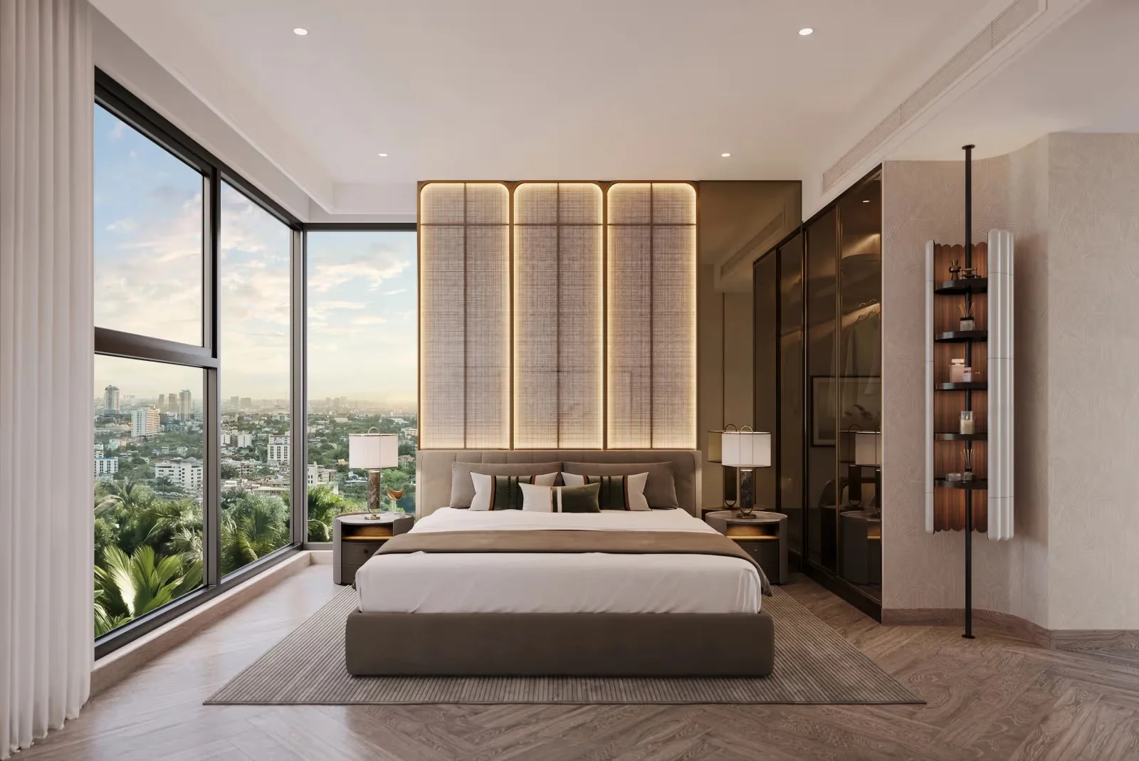 Hướng ánh sáng tạo nguồn sáng tự nhiên cho căn hộ