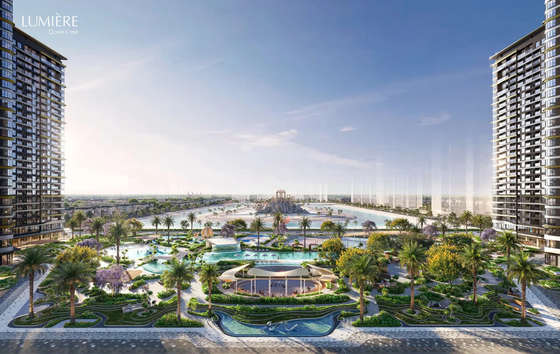 Toàn cảnh dự án LUMIÈRE Ocean Crest tại Ocean Park 2